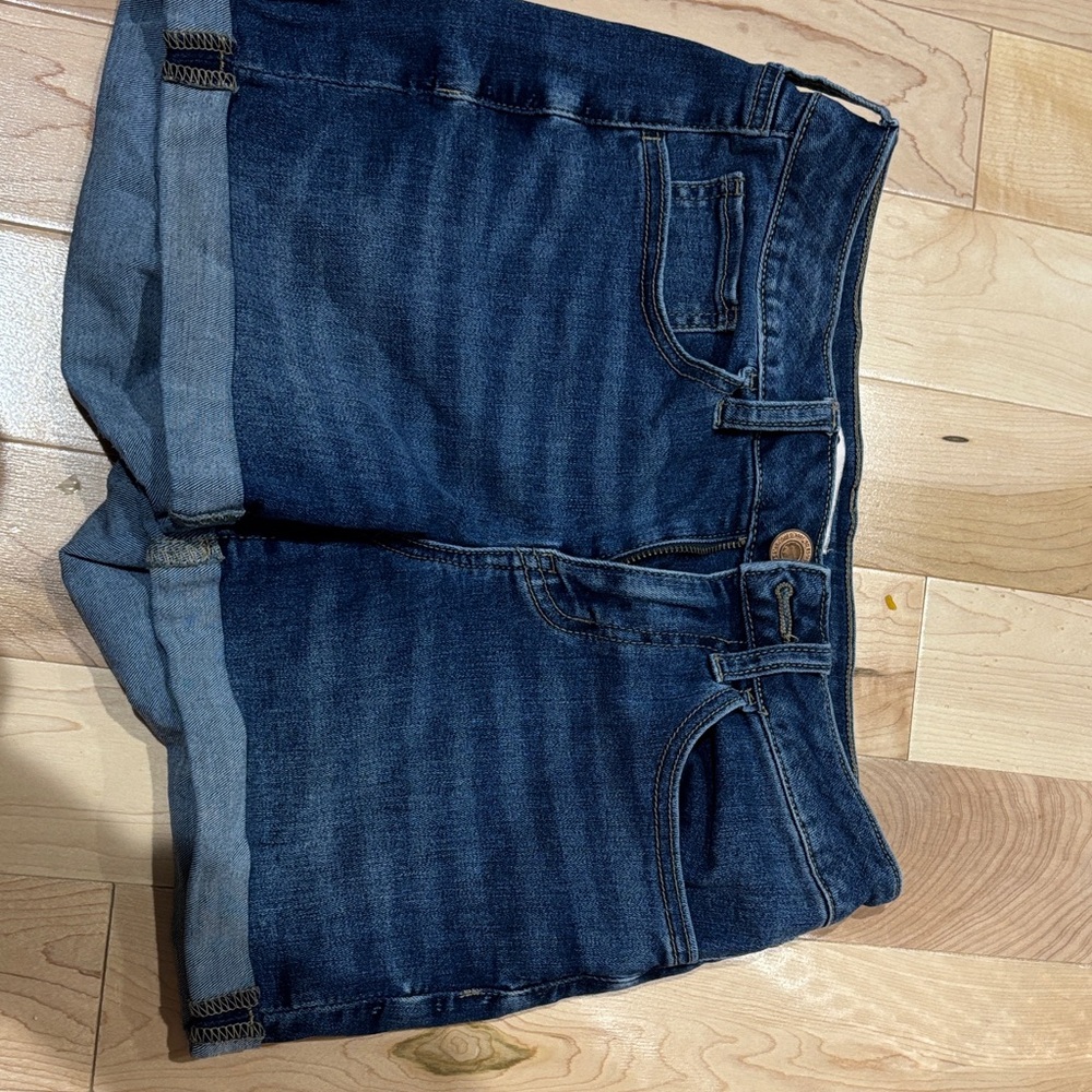 SO Women's Jean Shorts - Dark Blue
